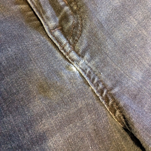 Madewell Stovepipe Jeans 27T 27 Tall Dark Wash Stretch 4 Straight Skinny High - Picture 11 of 12